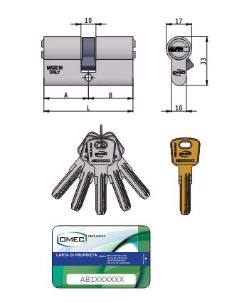 OMEC CILINDRO 2120/535L...